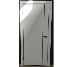 Ușă de interior Unic 13 cant negru-2