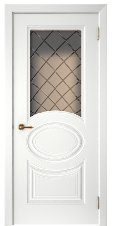 Ușă interior Skin 3 cu sticla-1