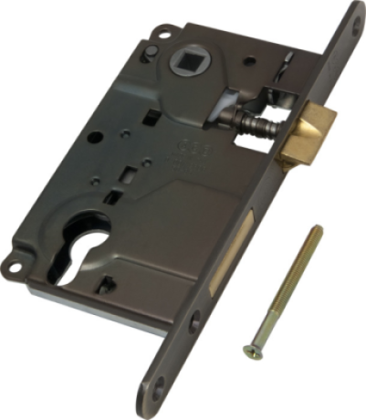 B010755022 Замок AGB под цилиндр (Бронза) Cento S F18/C85/D50 мм-1