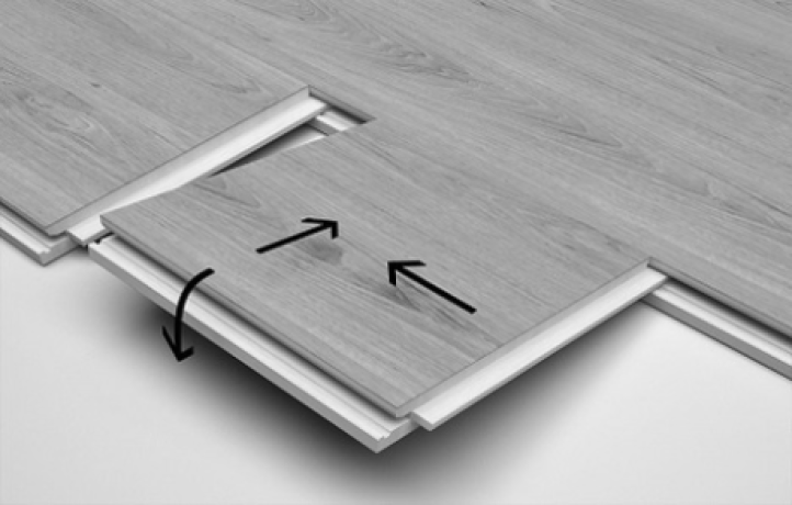 Laminat SPC Quartz Vinyl One Flor Europe Walnut Dark Brown (OFR-055-050)-5