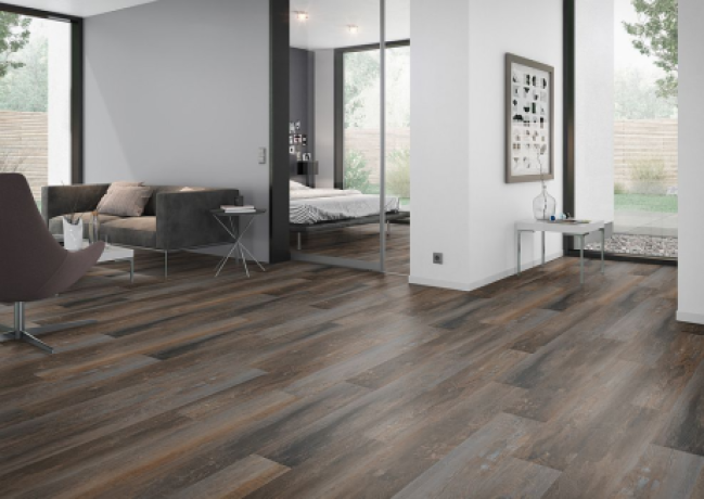 Ламинат SPC Кварц Винил One Flor Europe Smoked Pine Brown (OFR-055-068)-4