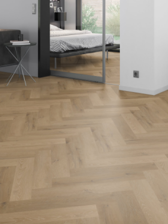 Виниловое клеевое покрытие на пол LVT One Flor Europe Prestige Oak Light Amber (OFD-055-259)-1
