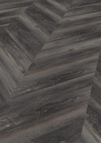 Виниловое клеевое покрытие на пол LVT One Flor Europe Smoked Pine Black (OFD-055-169)-1