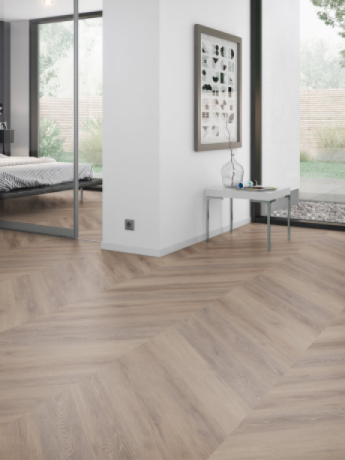 Виниловое клеевое покрытие на пол LVT One Flor Europe Cerused Oak Dark Natural (OFD-055-165)-1