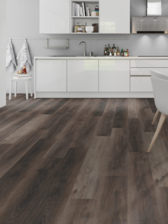 Laminat SPC Quartz Vinyl One Flor Europe Walnut Dark Brown (OFR-055-050)-1