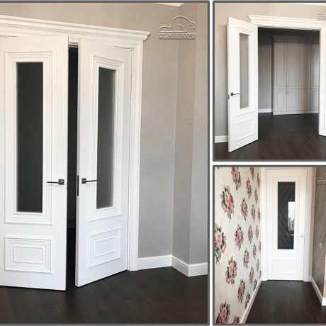 Ușă interior Belwooddors Pallato 2 cu sticla-2