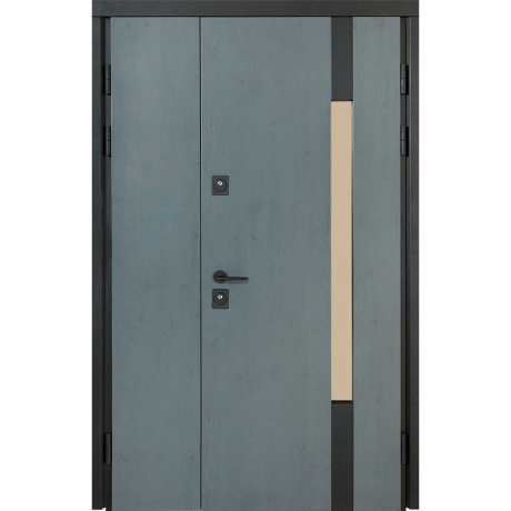 Дверь входная для дома Bulat House 705/428 Антрацит-1