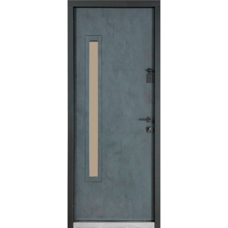 Дверь входная для дома Bulat House 705/428 Бетон Антрацит-2