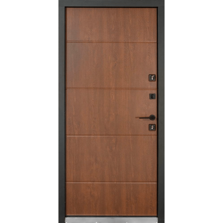 Дверь входная для дома Bulat House 703/191 Орех натуральный-2