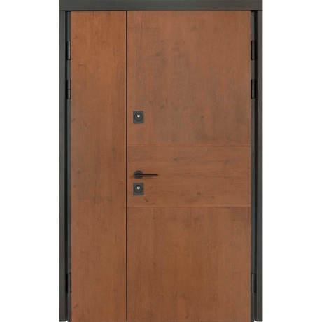Дверь входная для дома Bulat House 703/191 Орех натуральный-1
