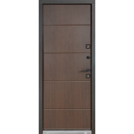 Дверь входная для дома Bulat House 703/191 Венге темный-9
