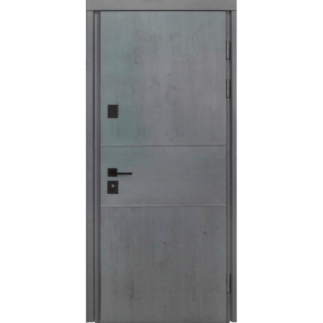 Дверь входная для дома Bulat House 703/191 Антрацит-1