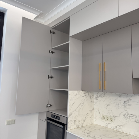 Кухня в стиле модерн из крашенного МДФ „Piemont“-12