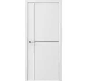 Дверь межкомнатная - Unic 3 - Белыи Мат