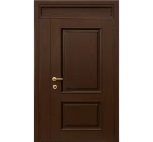 Ușă de exterior premium cu furnir natural VIENNA