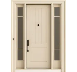 Ușă de exterior premium cu furnir natural VISITA