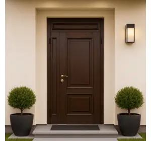 Ușă de exterior premium cu furnir natural VIENNA