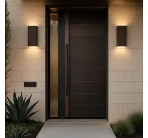 Ușă de exterior premium cu furnir natural URBAN CONCEPT