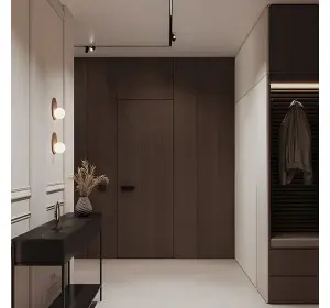 Скрытая дверь межкомнатная