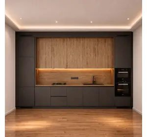 Bucătărie în stil modern din Pal melaminat Sevilla