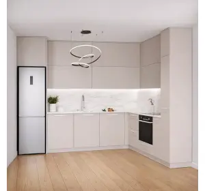 Bucătărie în stil modern din Pal melaminat Lerida