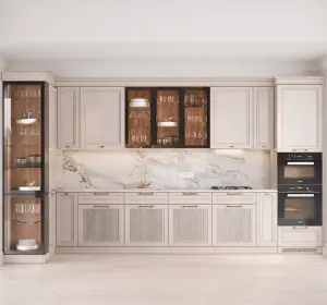 Bucătărie în stil neoclasic din MDF vopsit „Abruzzo“